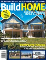 Front Cover of NSW and QLD Best Project Homes Magazine - 152