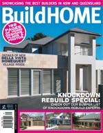 Front Cover of NSW and QLD Best Project Homes Magazine - 153