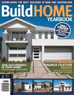 Front Cover of NSW and QLD Best Project Homes Magazine - 161