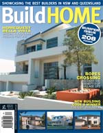 Front Cover of NSW and QLD Best Project Homes Magazine - 162