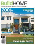 Front Cover of NSW and QLD Best Project Homes Magazine - 183