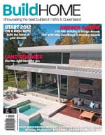 Front Cover of NSW and QLD Best Project Homes Magazine - 184