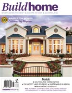 Front Cover of NSW and QLD Best Project Homes Magazine - 192